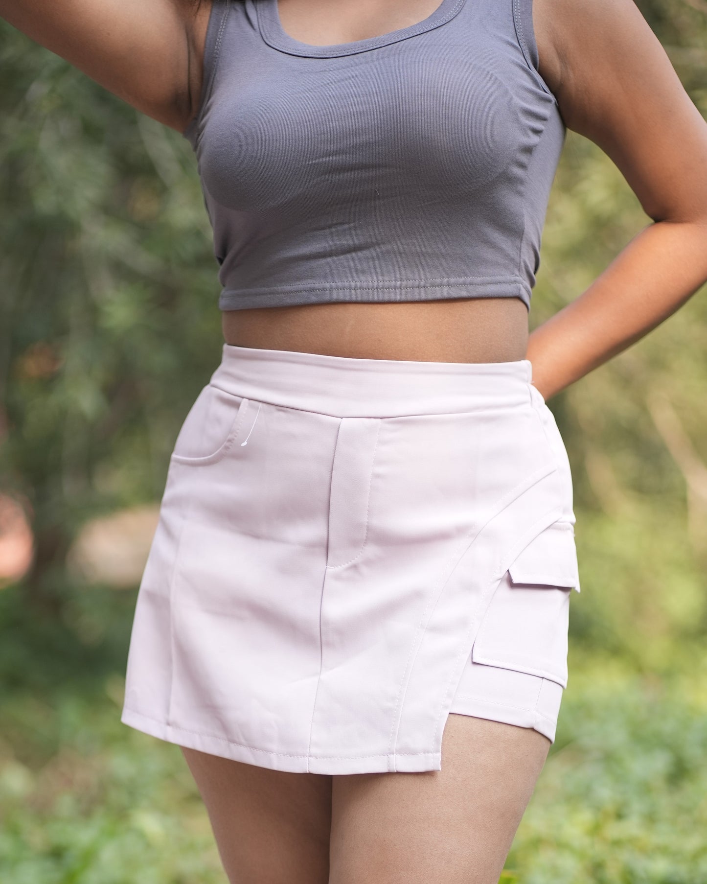 Steel Grey & Soft Petal: A Study in Modern Pastels