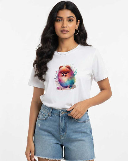 White Graphic T-Shirt