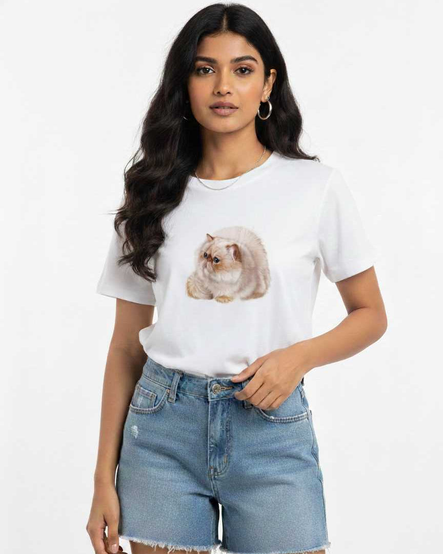 White Graphic T-Shirt