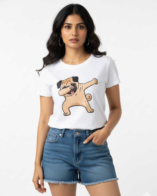 White Graphic T-Shirt