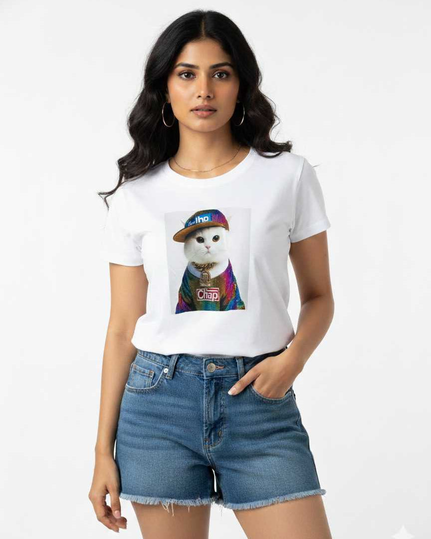 White Graphic T-shirt