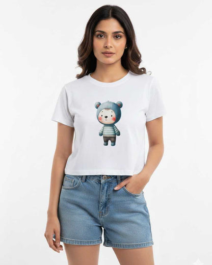 White Graphic-T-Shirt