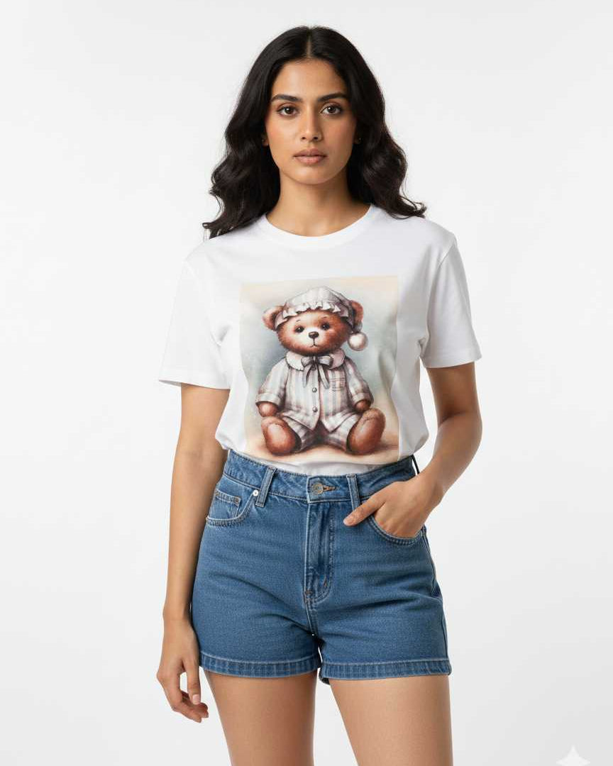 White Graphic T-Shirt