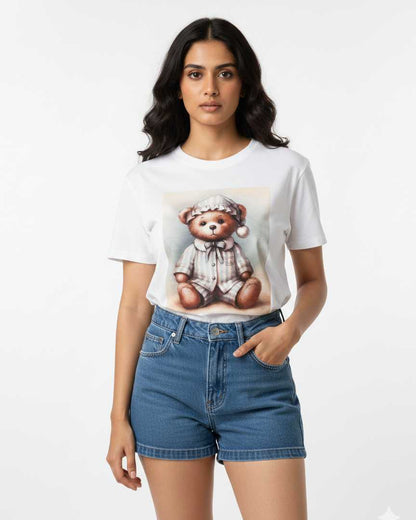 White Graphic T-Shirt