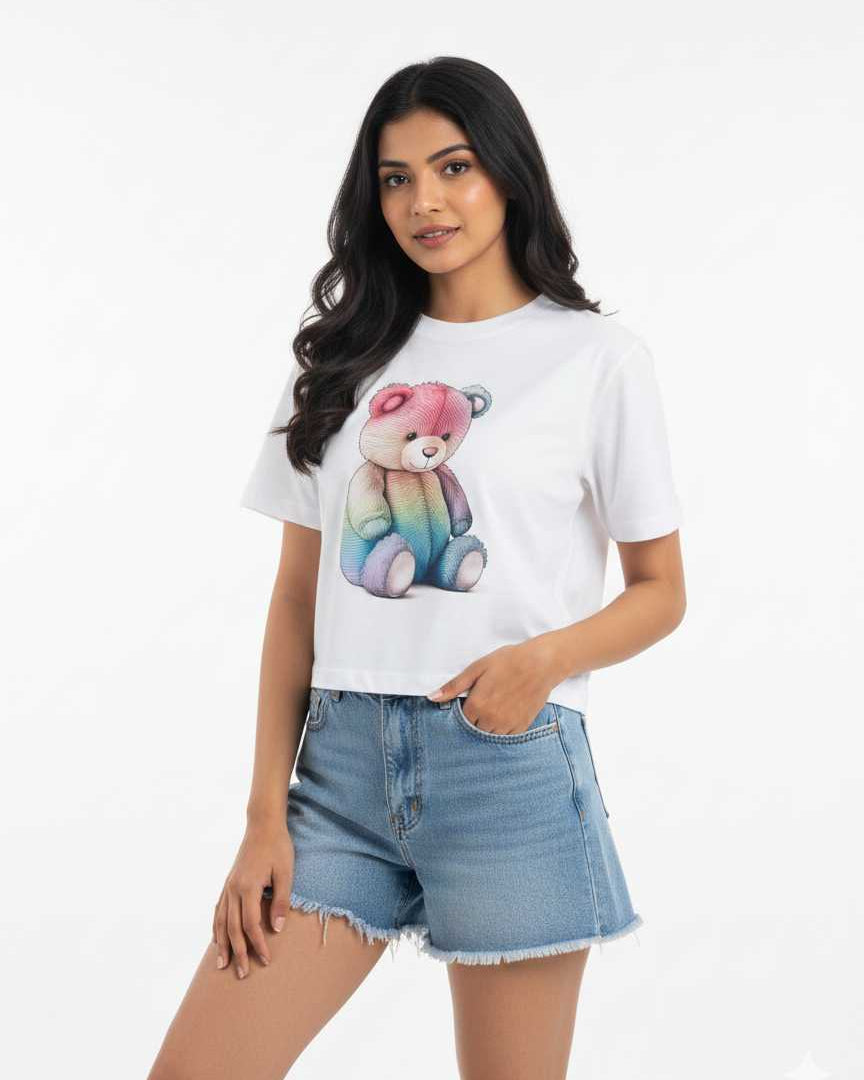 White Graphic T-Shirt
