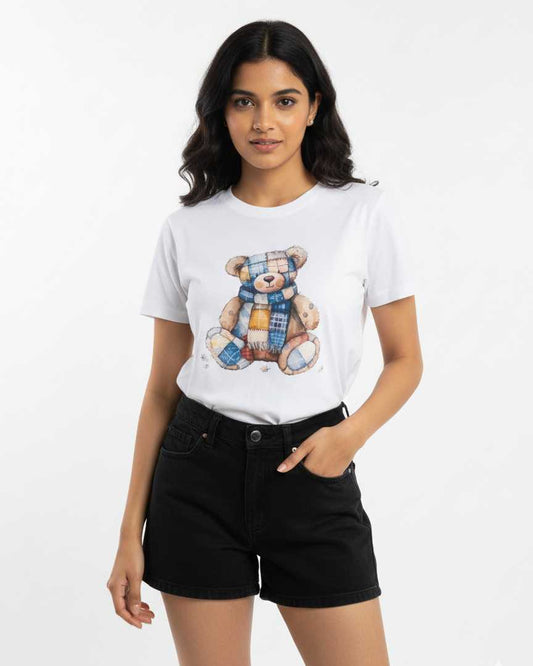 White Graphic T-Shirt