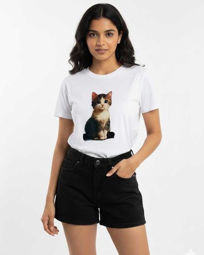 White Graphic T-Shirt