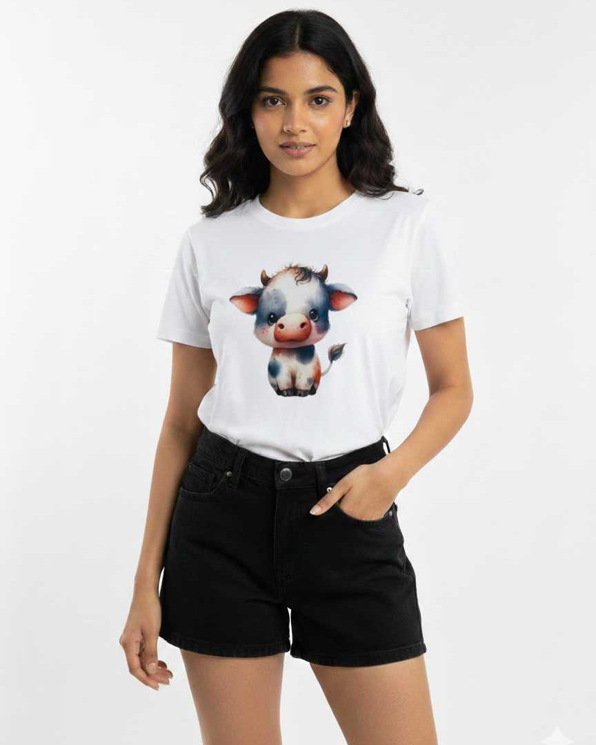 White Graphic T-Shirt