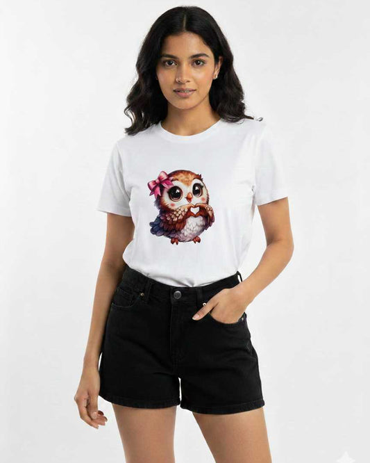 White Graphic T-Shirt