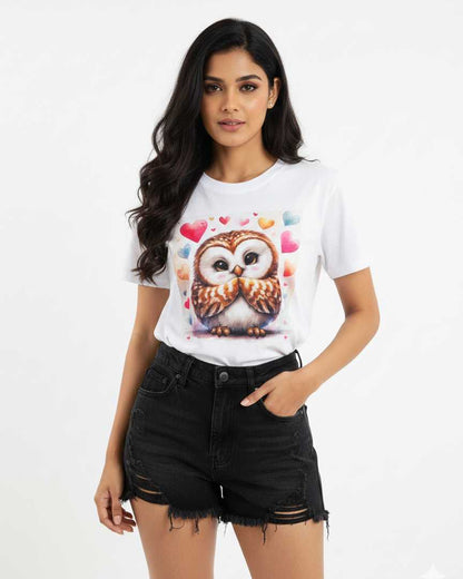 White Graphic T-Shirt