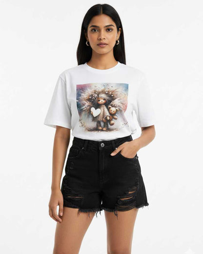 White Graphic-T-Shirt