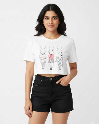 White Graphic-T-Shirt