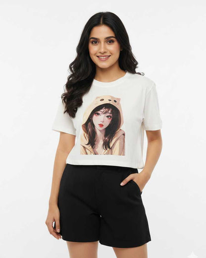 White Graphic T-Shirt