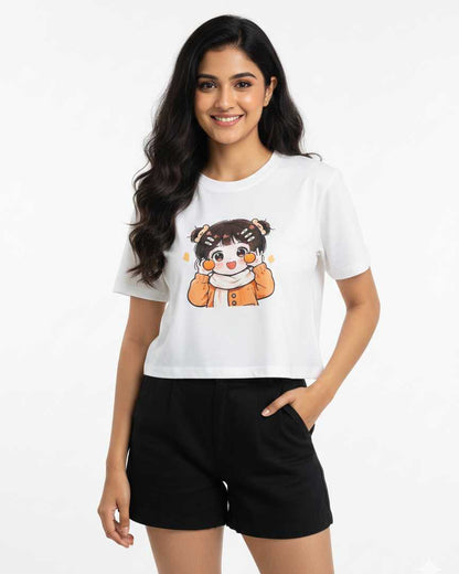 White Graphic T-Shirt