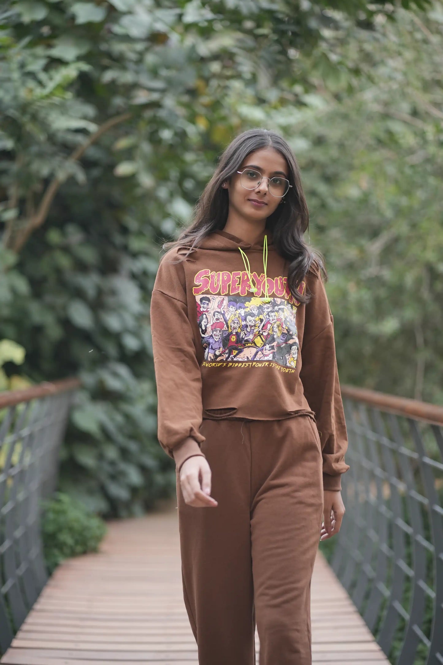 Earthy Graphic Gen Z wear Set