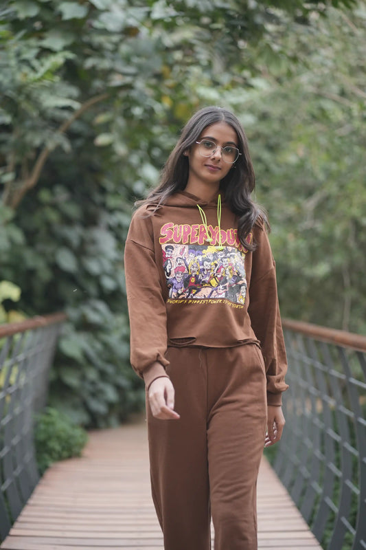 Earthy Graphic Gen Z wear Set