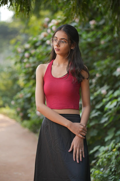 Radiant Red and Earthy Edges