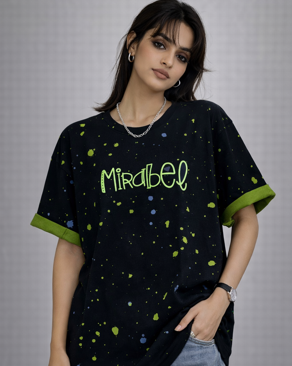 Mirabel Splash Oversized T-Shirt