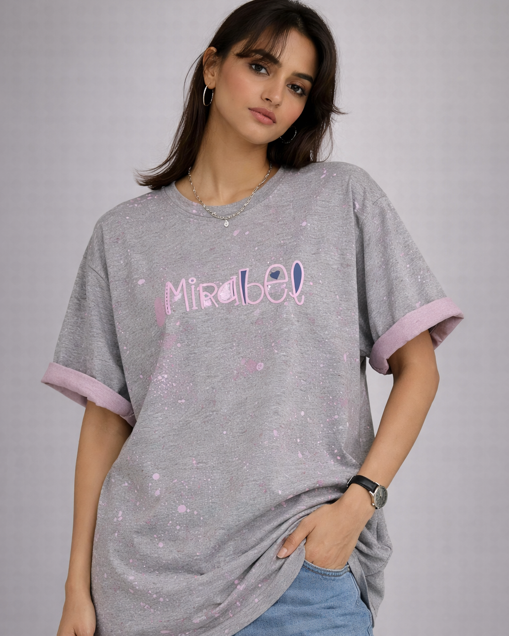 Mirabel Splash Oversized T-Shirt