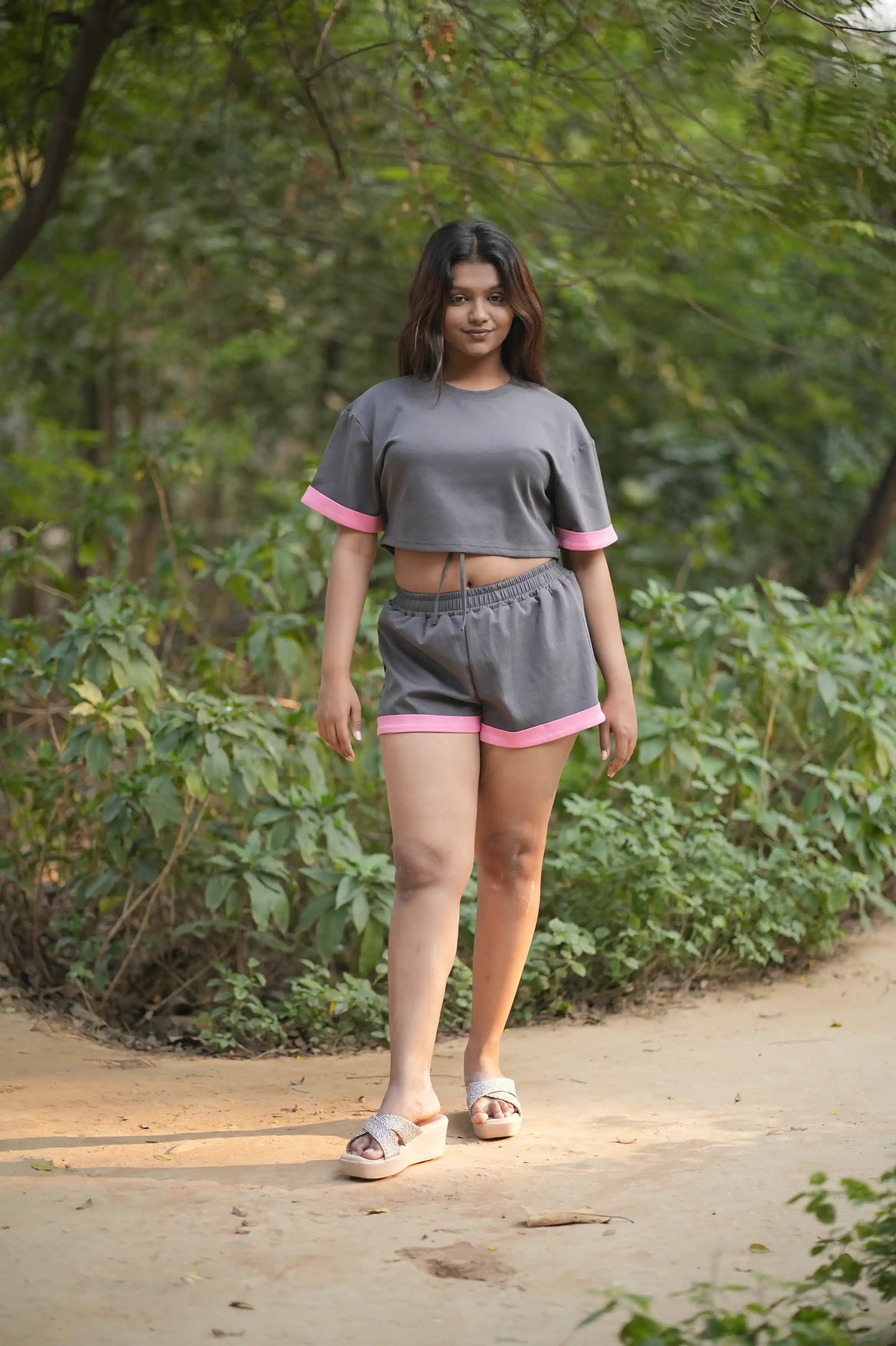 Grey tones meet high-energy accents