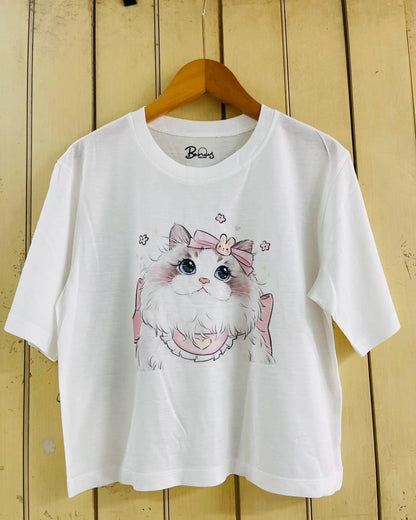White Graphic T-Shirt