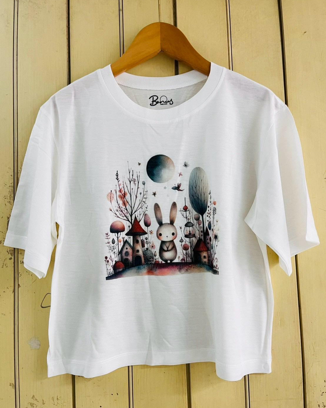 White Graphic-T-Shirt