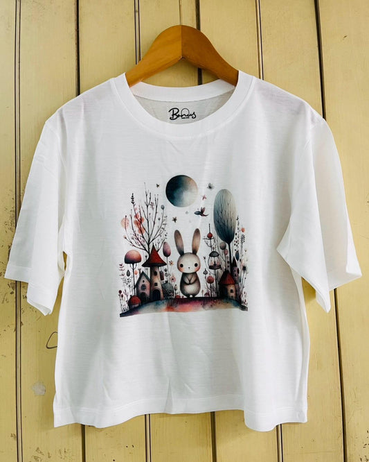White Graphic-T-Shirt