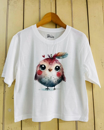 White Graphic T-Shirt