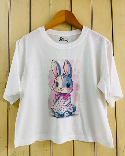 White Graphic-T-Shirt