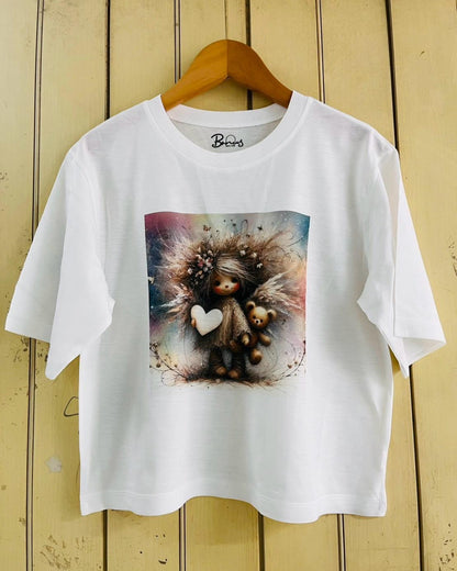 White Graphic-T-Shirt