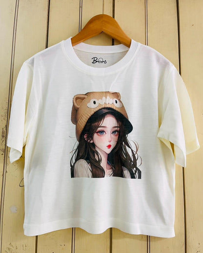 White Graphic T-Shirt