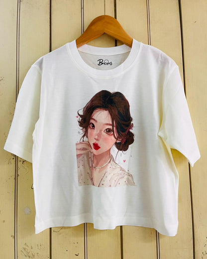 White Graphic T-Shirt