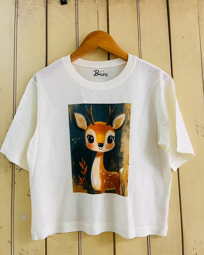 White Graphic T-Shirt