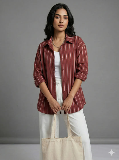 Multi-Way Pinstripe Layering Staple