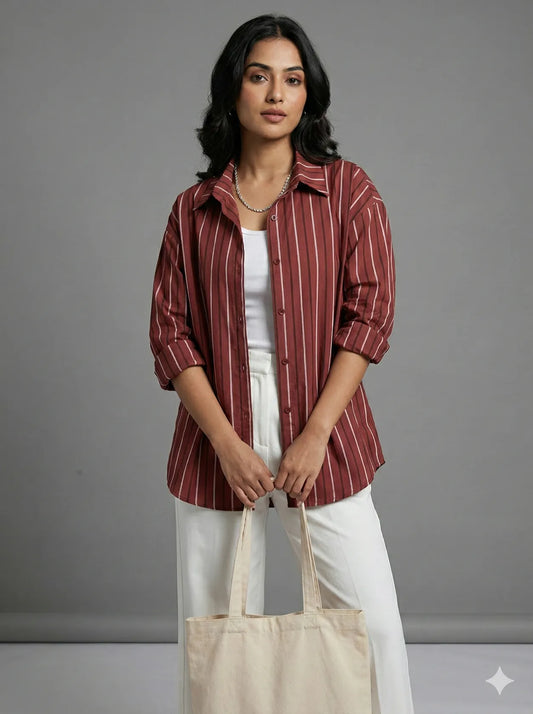 Multi-Way Pinstripe Layering Staple