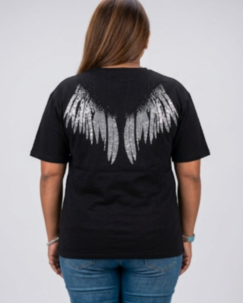 The "QUEEN" Statement Rhinestone Tee