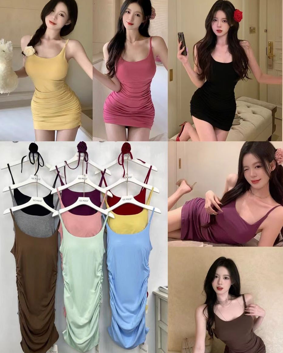 Essential Sleeveless Scoop Neck Mini Dress