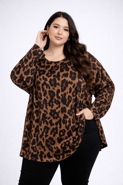 Wild Spirit Leopard Tunic